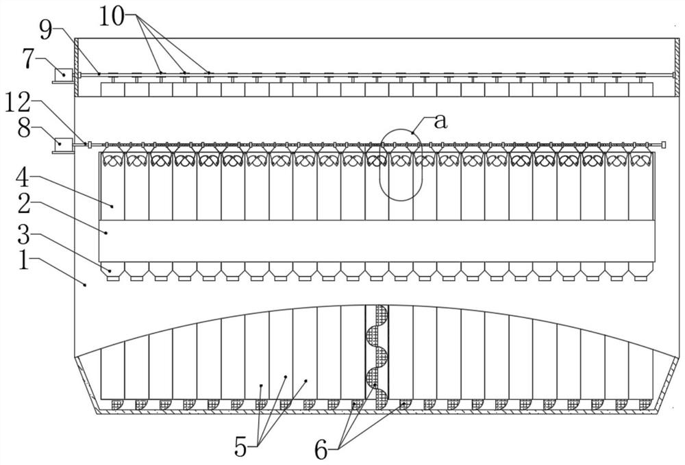 Precise uniform seed adding device of precision seeder