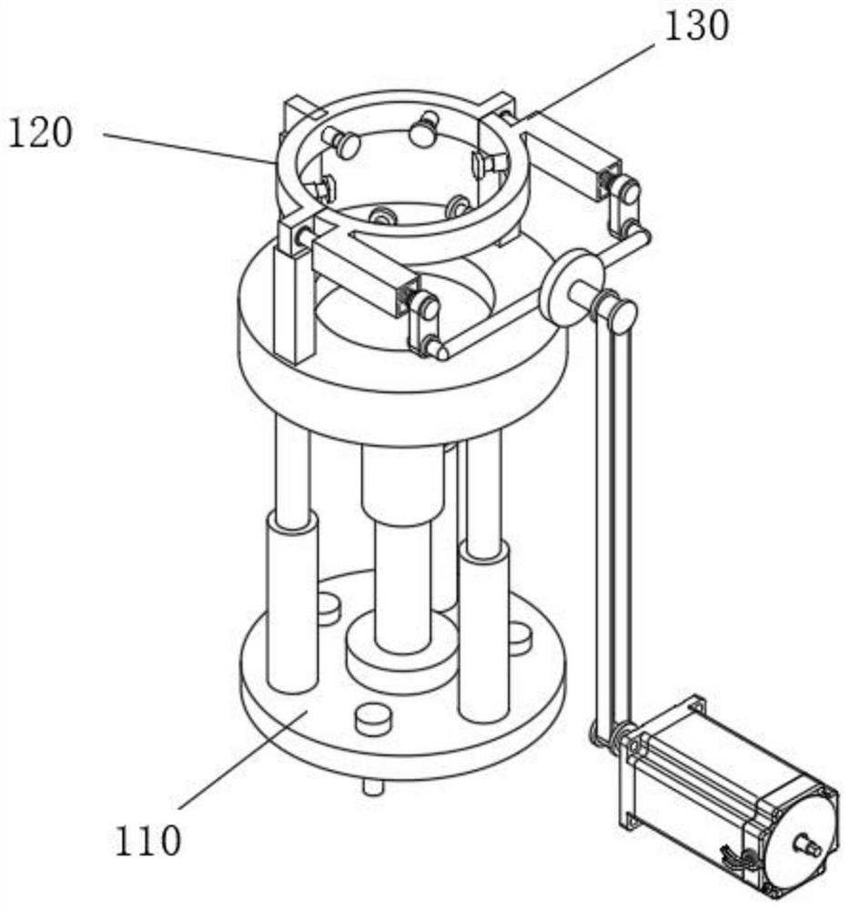 Sealing machine for can production based on positioning mechanism