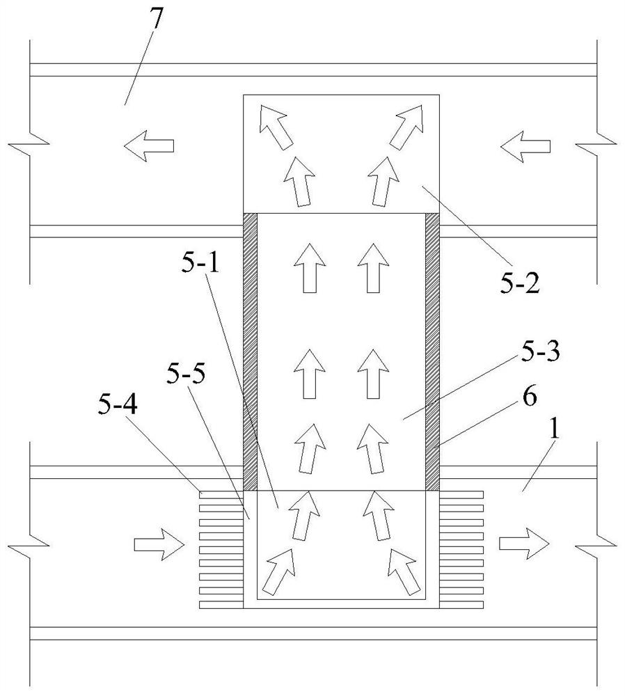 Waste heat recovery and comprehensive utilization system and method for air return shaft in cold mining area