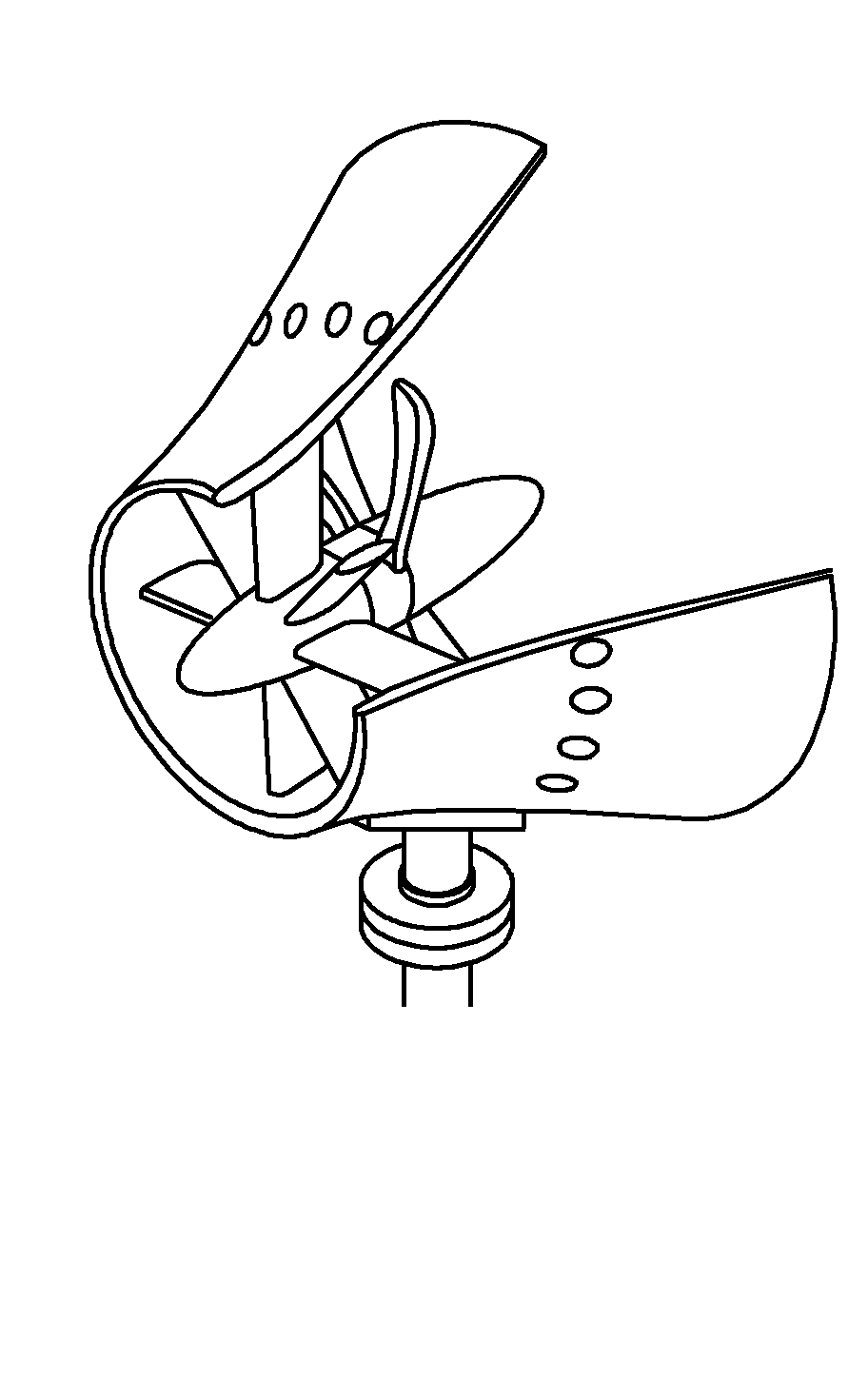 Wind turbine with mixers and ejectors