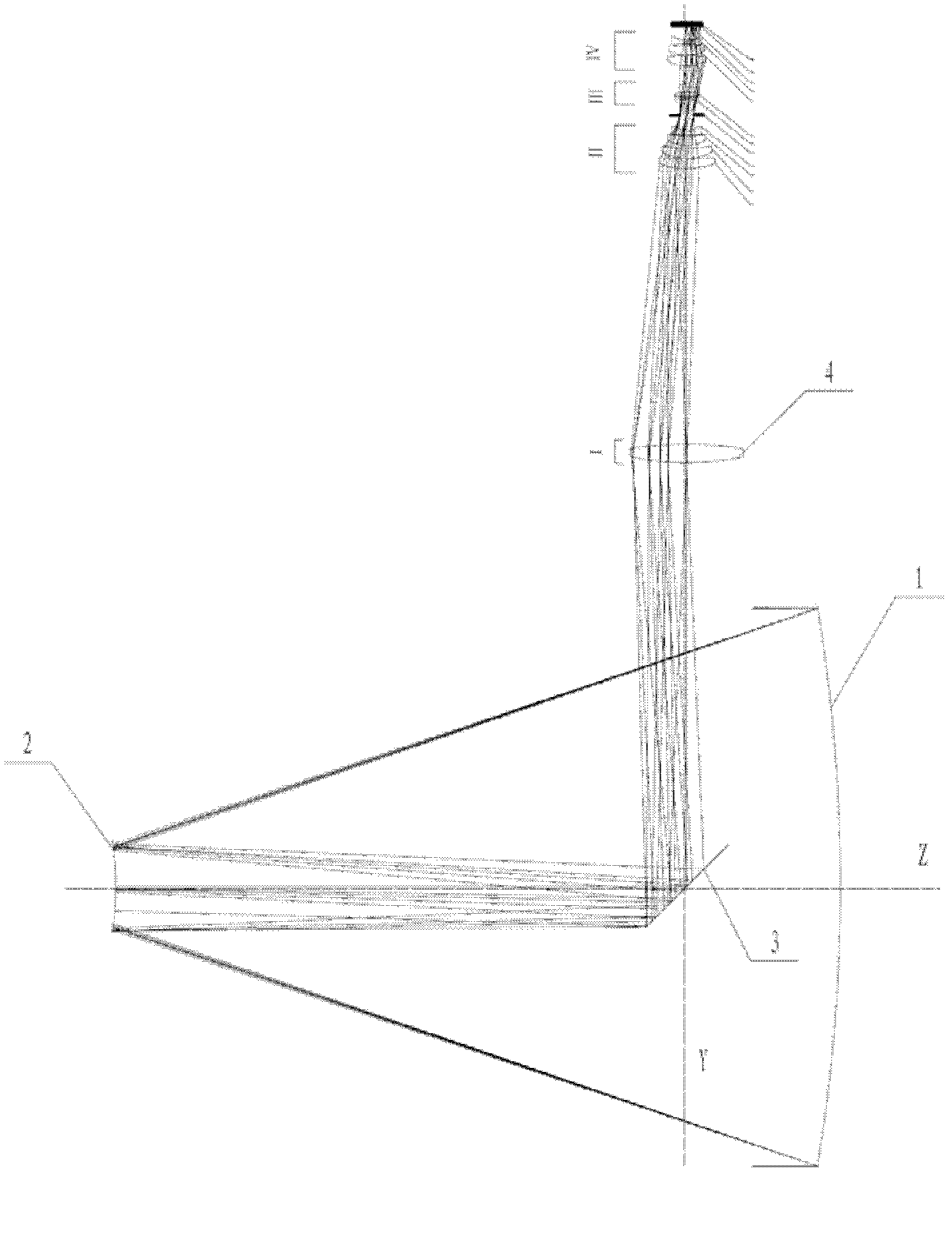 Refractive-reflective optical system with heavy caliber, large view field and small focal ratio