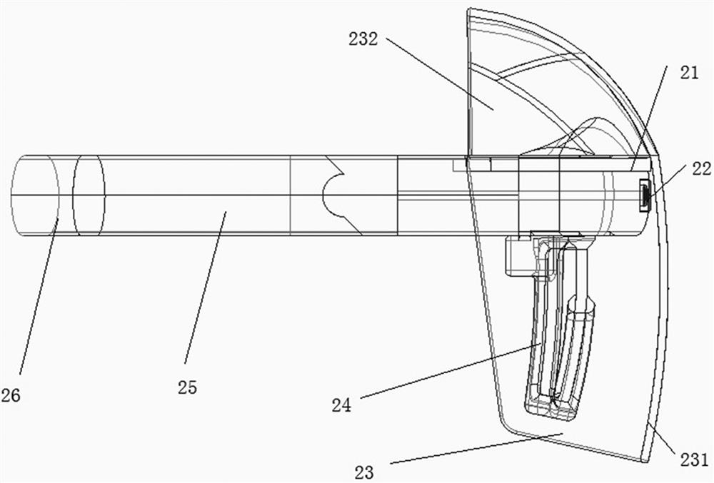 Head-mounted display device and outdoor viewing method using the head-mounted display device