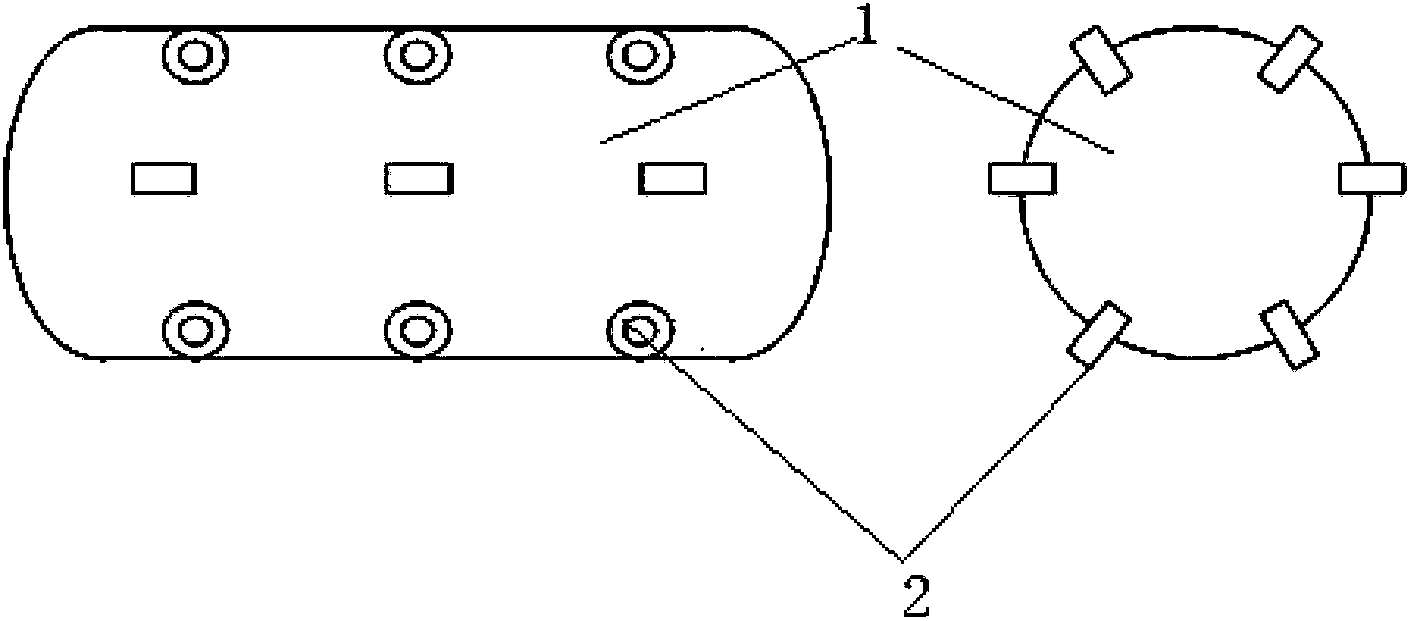 Hydrostatic test compensator and method of carrying out pipe hydrostatic tests by using same