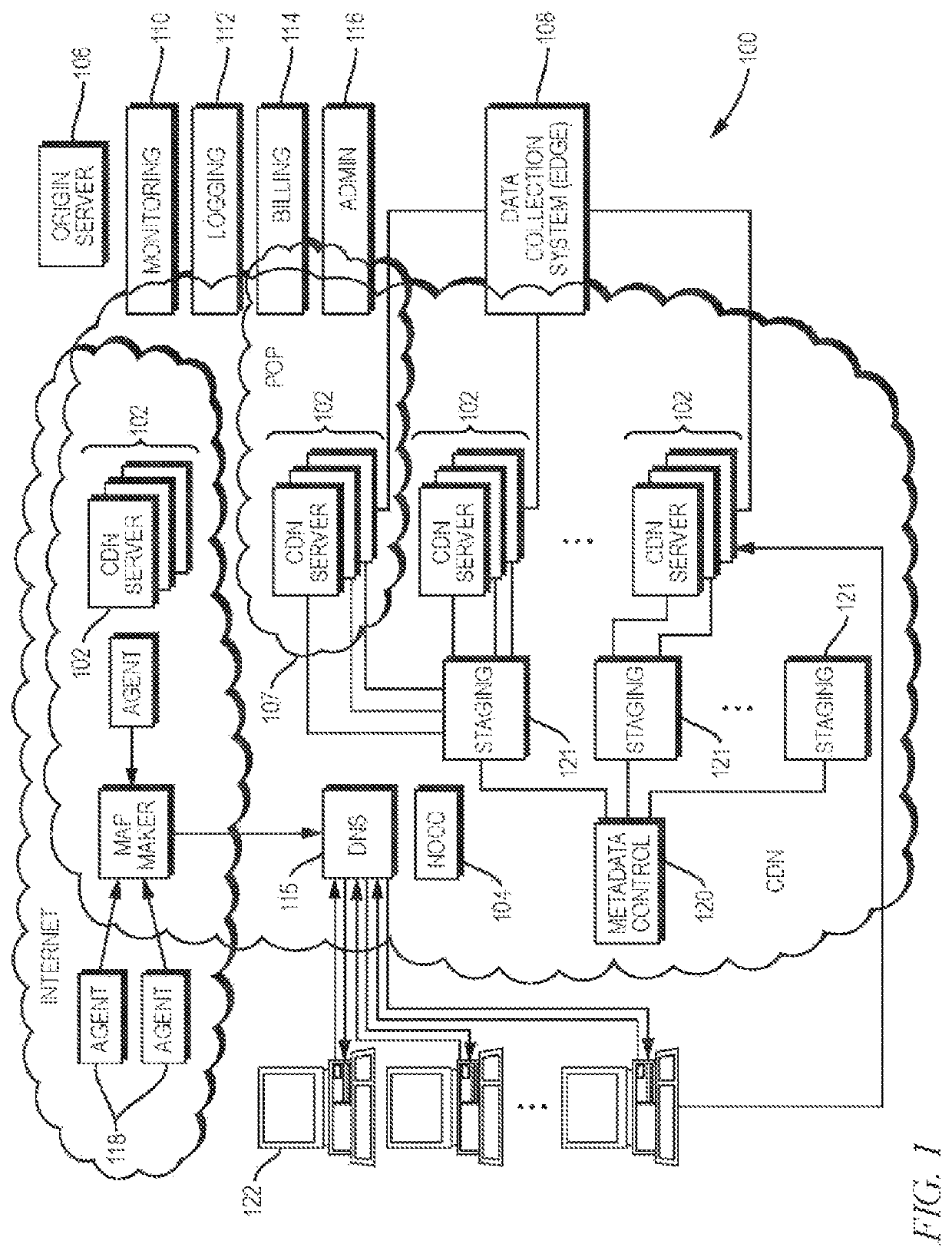 Marker based reporting system for hybrid content delivery network and peer to peer network