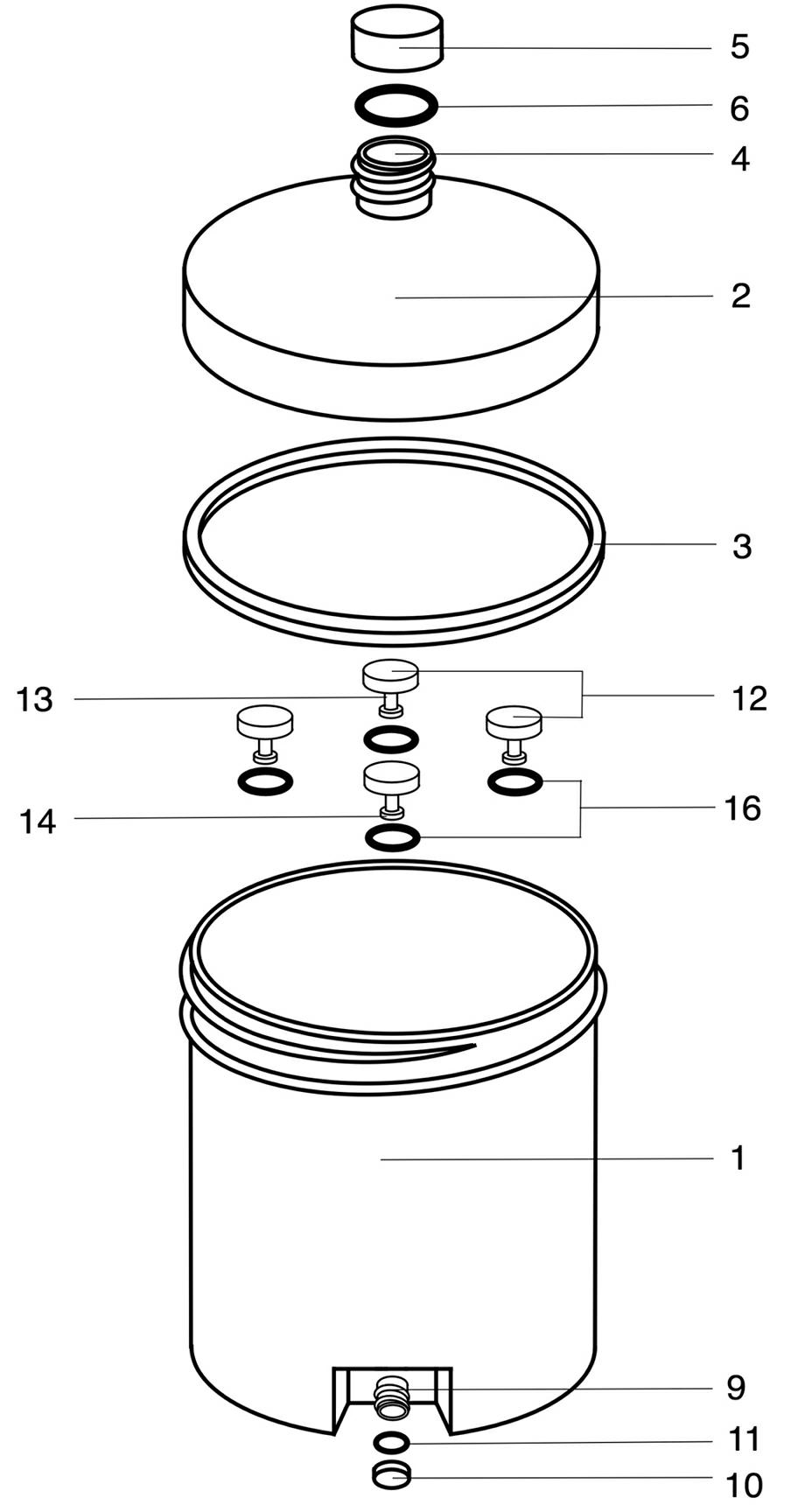 Dialysis vessel