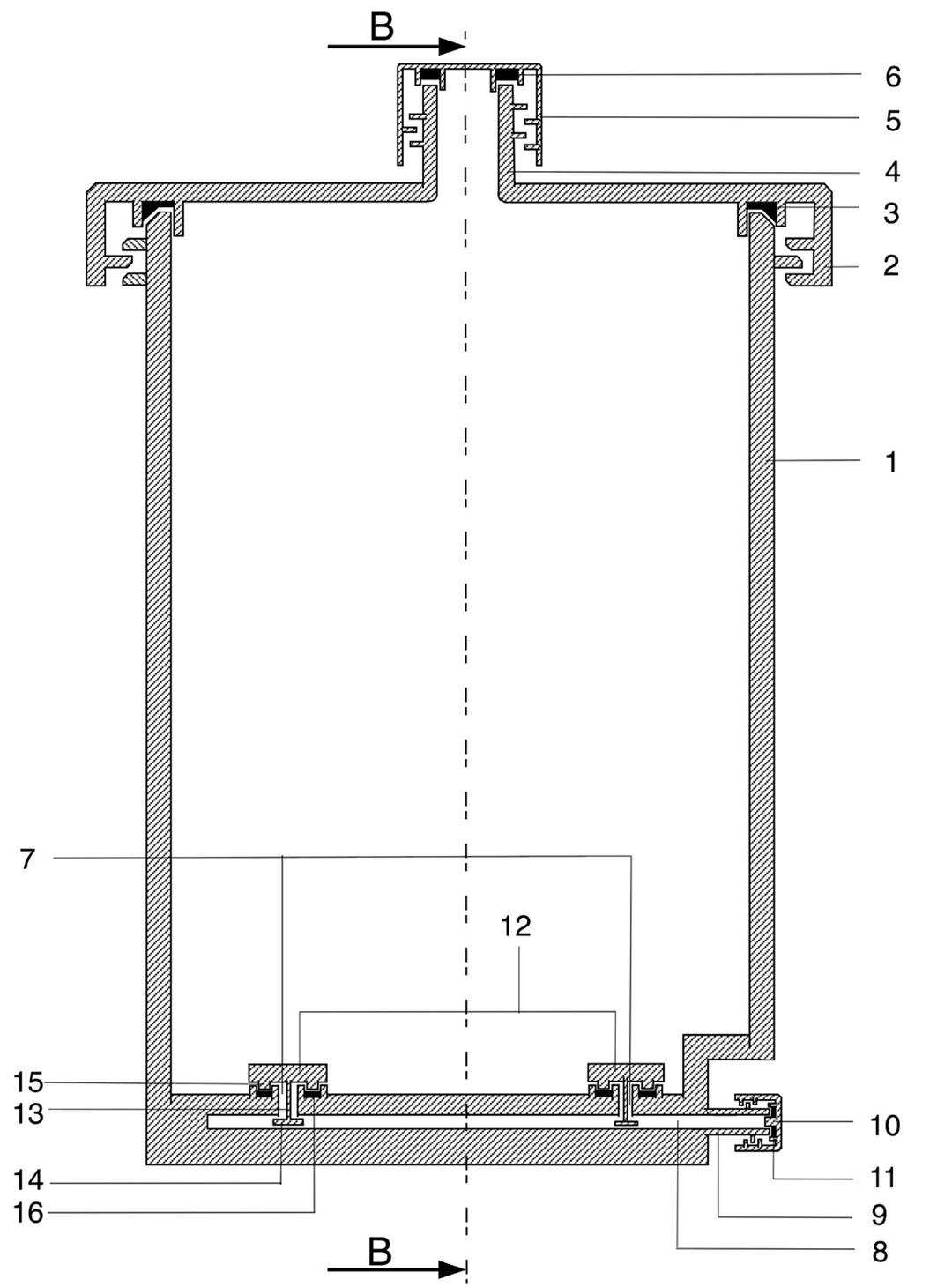 Dialysis vessel