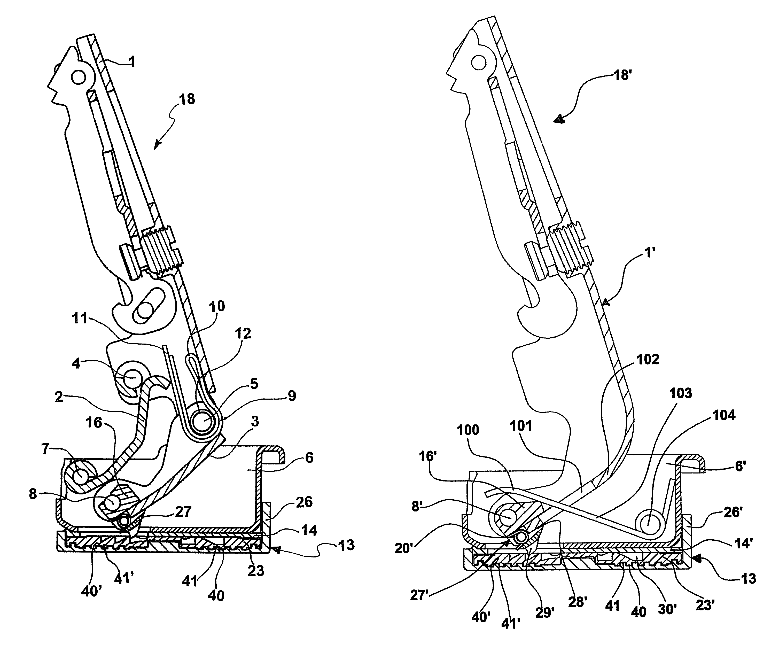 Furniture hinge