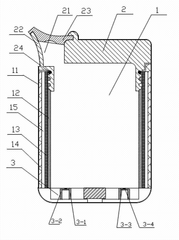 Vacuum and heat storage dual heat preservation electric kettle with long-acting automatic heat preservation structure