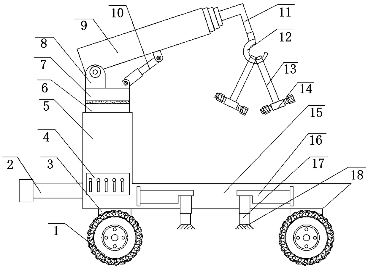 Lifting device for smooth surface wheel road roller