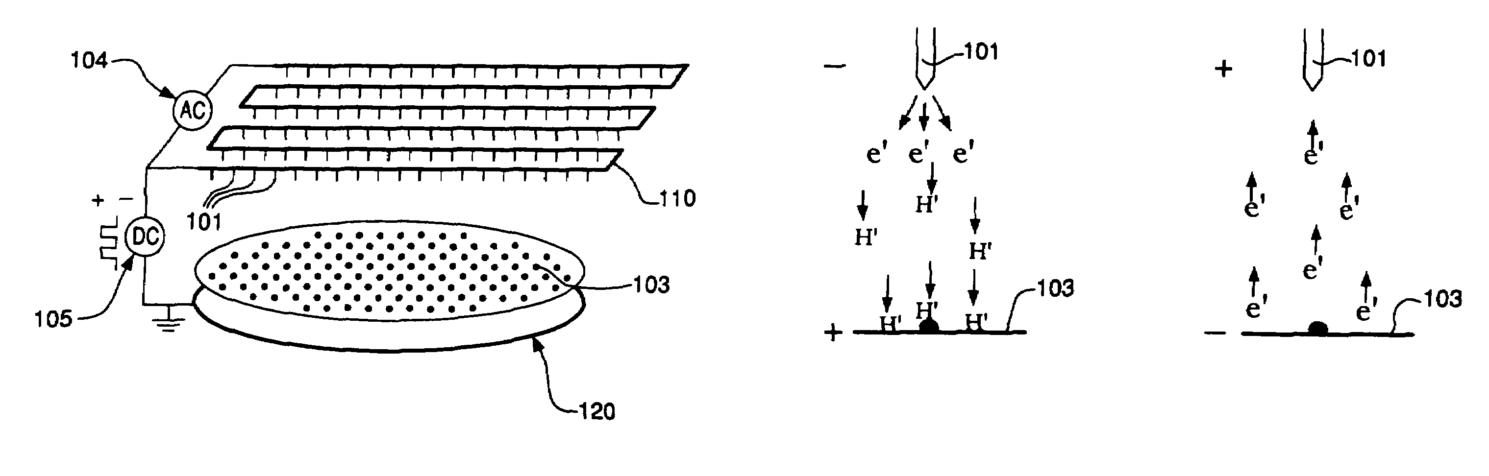 Removal of surface oxides by electron attachment for wafer bumping applications