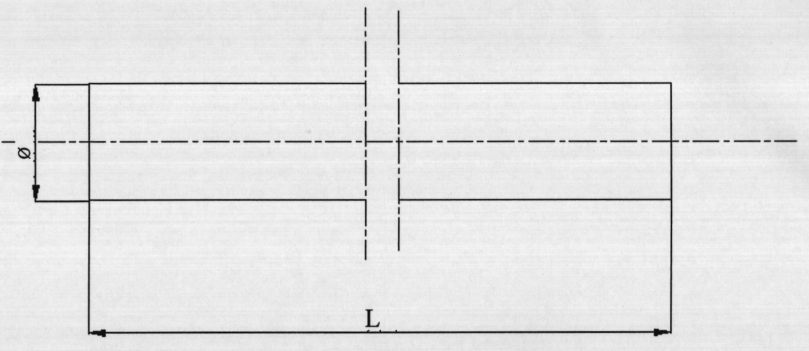 Method for manufacturing hammer shaft of single-stage hammer crusher