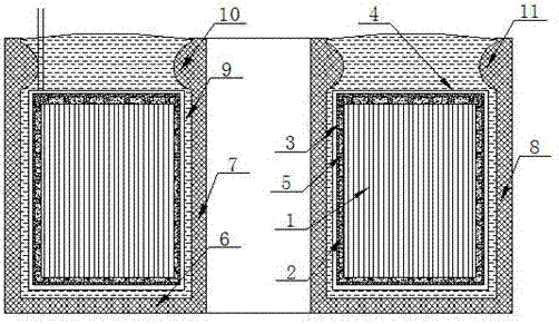 Amorphous alloy transformer containing nanometer iron powder