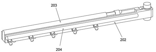 Inert gas-based semiconductor wafer cleaning device for water marks and using method