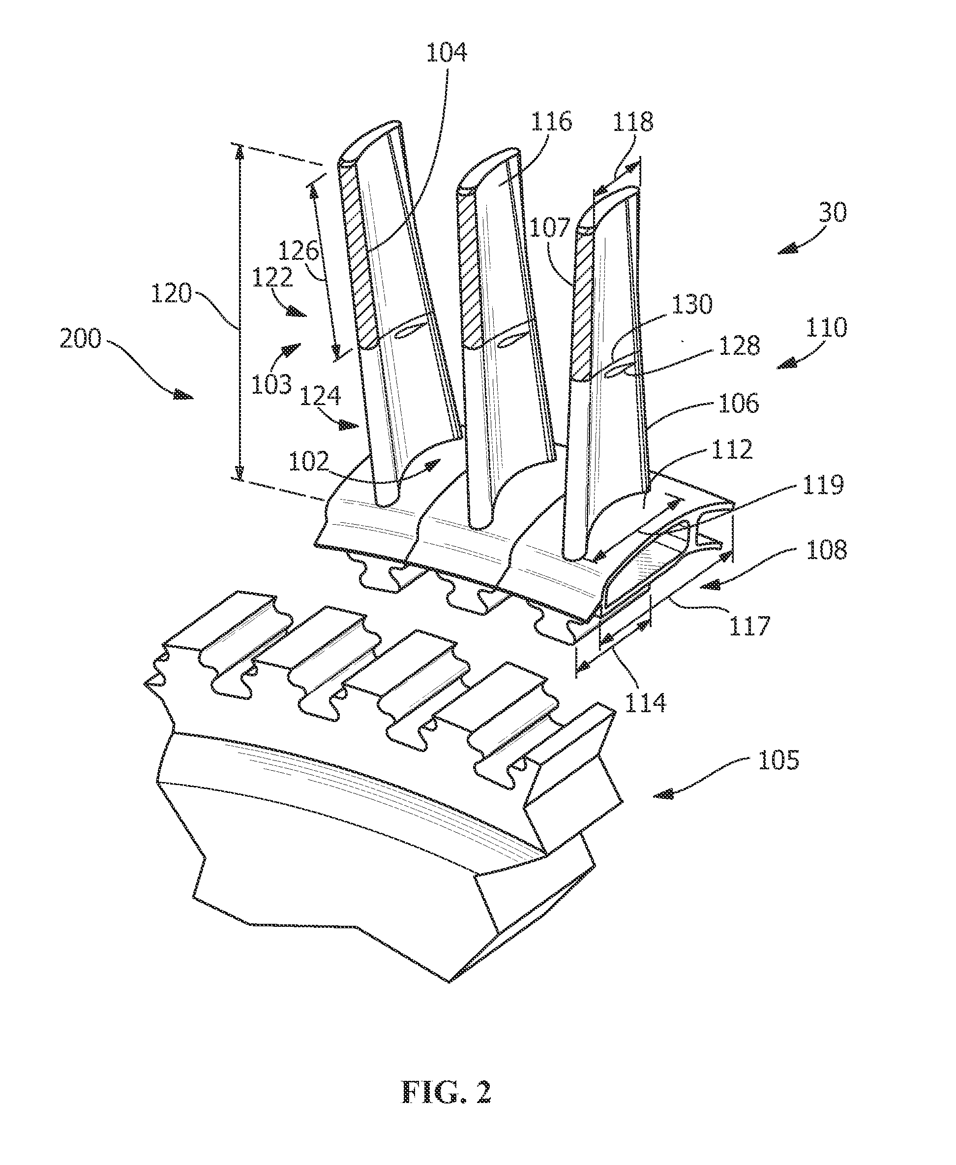 Turbine bucket assembly and turbine system