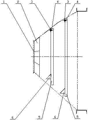 Air flow uniform distribution device for electric dust remover