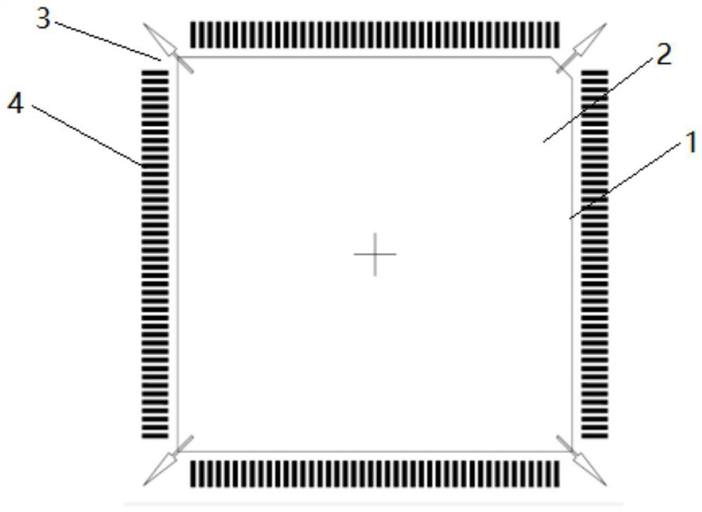 A method for reducing the air bubble rate of QFP-packaged integrated circuit chip conformal paint coating