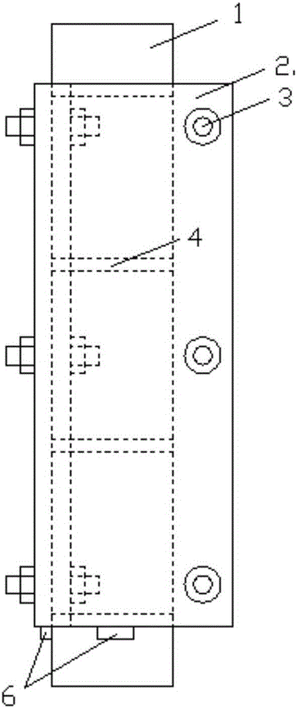 Reinforcement device for preventing flexural-torsional buckling of angle steel for iron towers