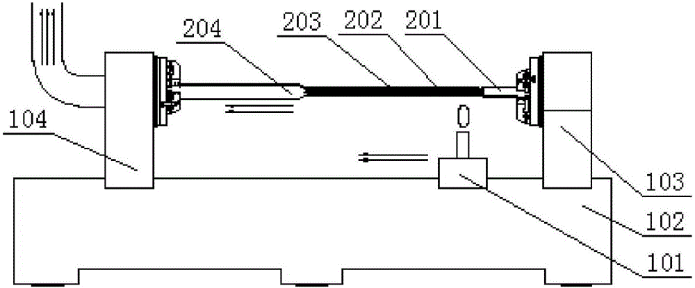 Method for preparing doped optical fiber outer cladding layer