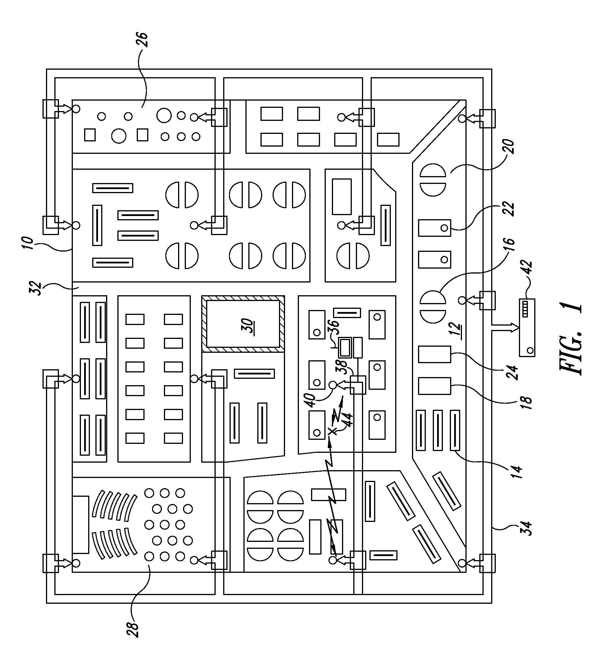 Remote game play in a wireless gaming environment