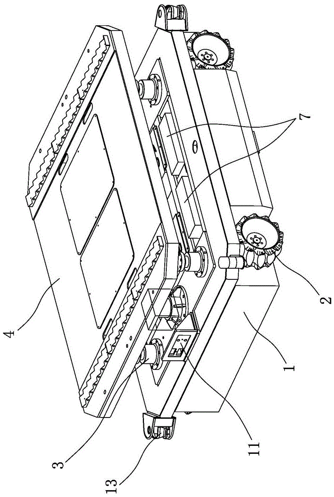 Heavy-load automated guided vehicle