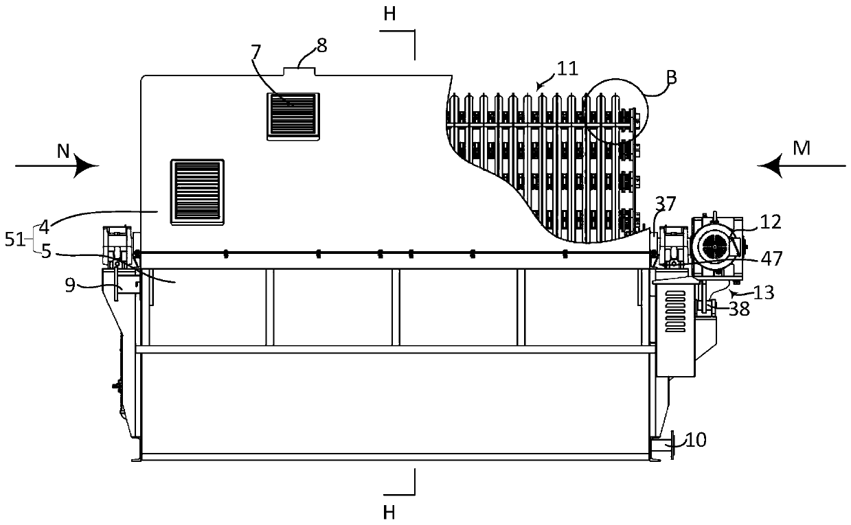 Rotating disc type biological reaction device, operation method and operation device thereof, computer readable storage medium and terminal equipment