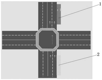 A variable bus platform system and its selection method near signal light intersections