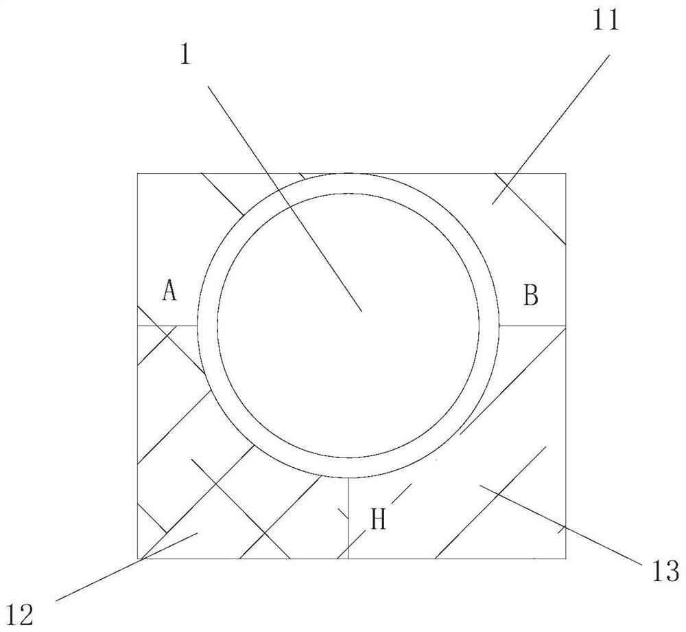 Water conservancy construction positioning method