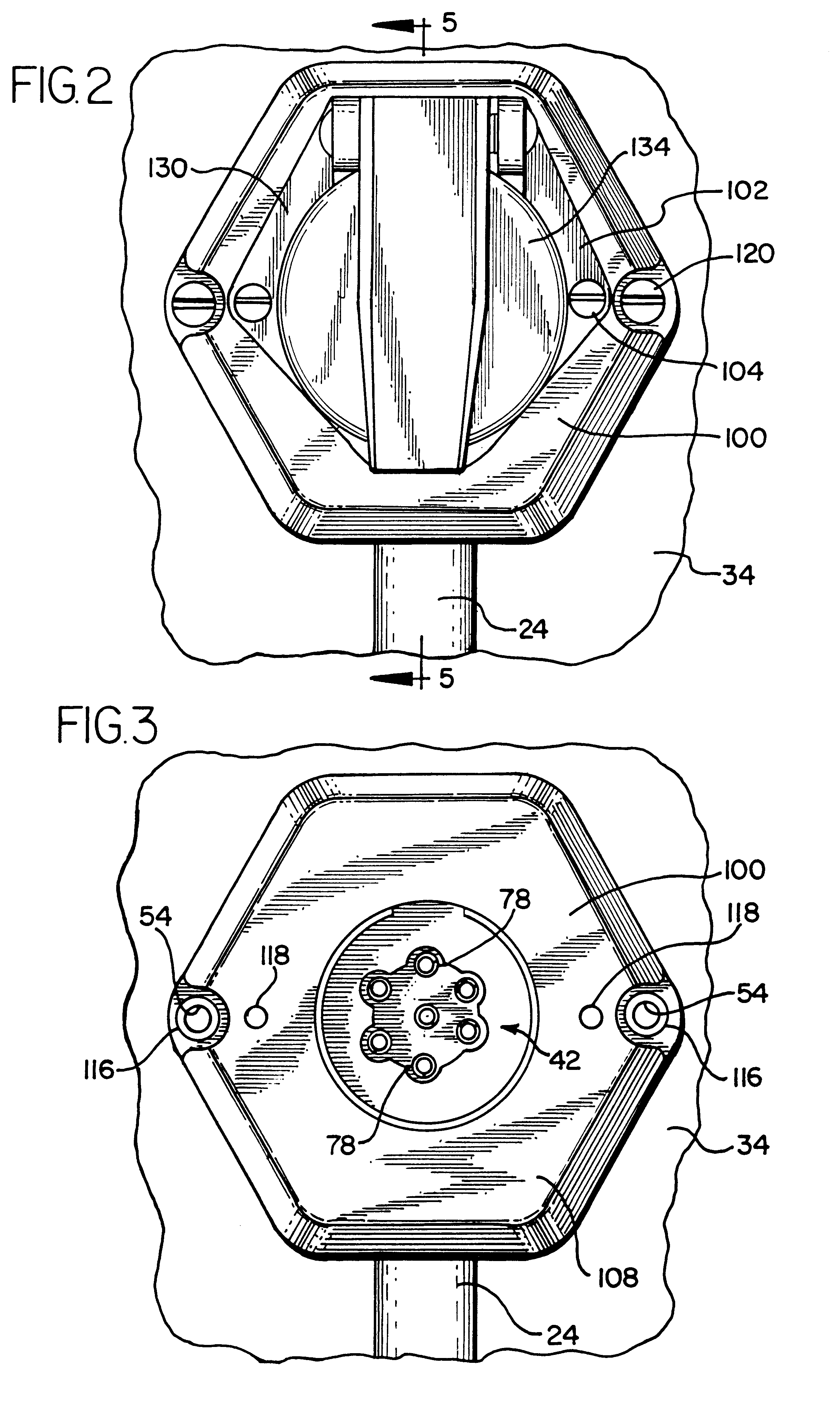 Seven-way trailer connector