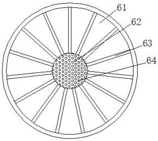 A drying device based on balanced moisture that uses media to discharge ceramic wet billets