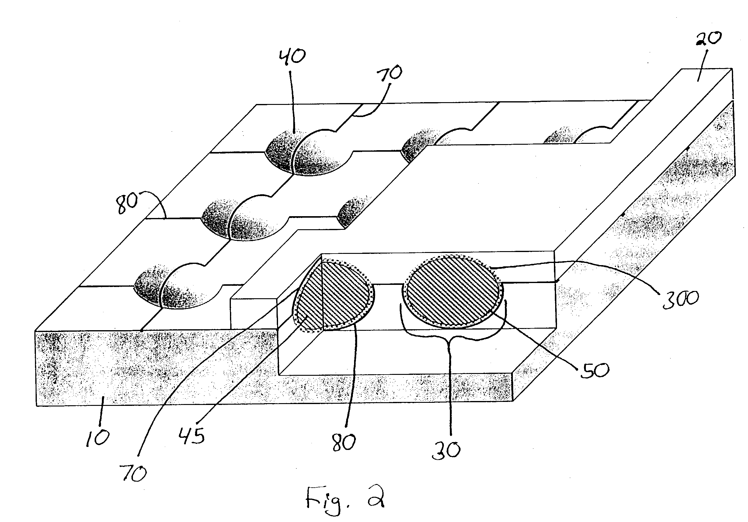 Method and system for energizing a micro-component in a light-emitting panel