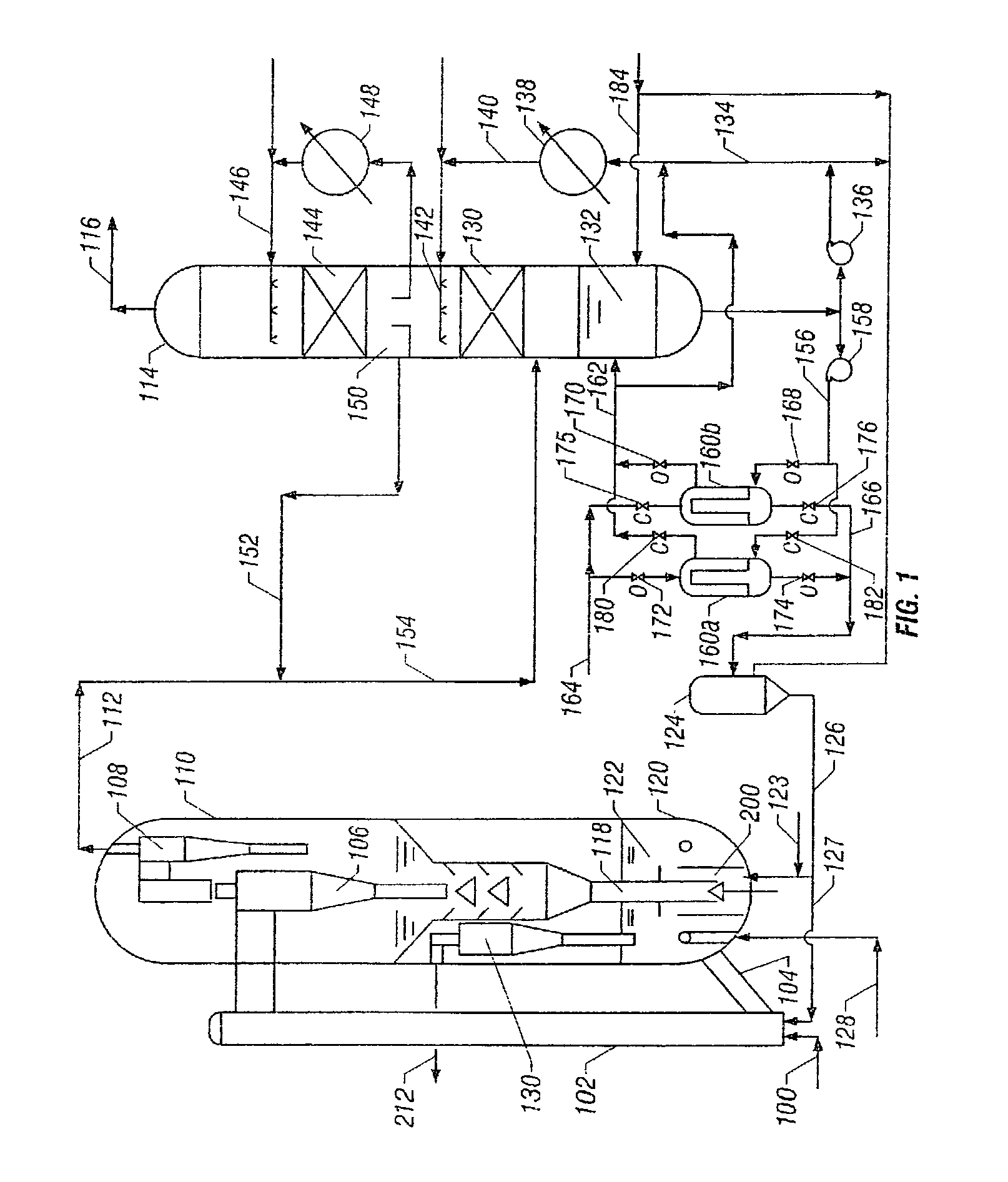 Catalyst recovery from light olefin FCC effluent