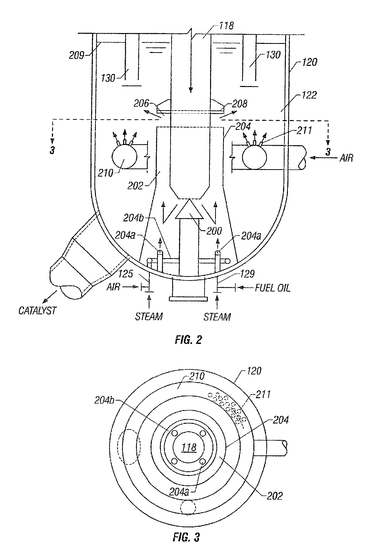 Catalyst recovery from light olefin FCC effluent