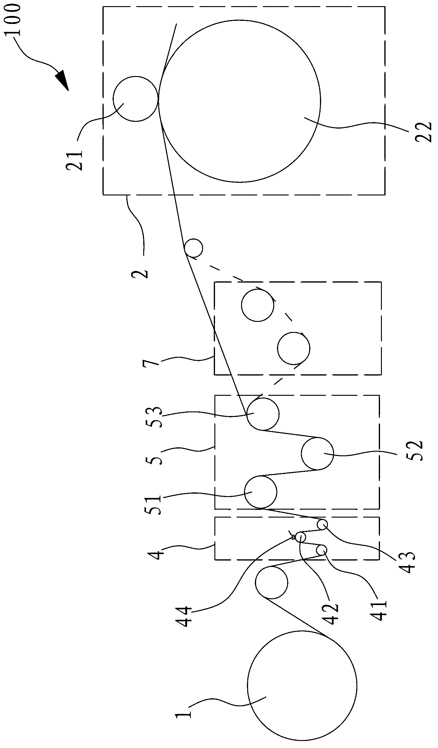 Automatic embossing machine