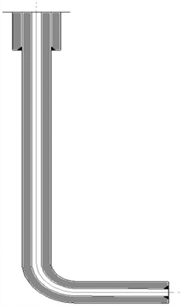 Horizontal well oil-string casing well cementation method