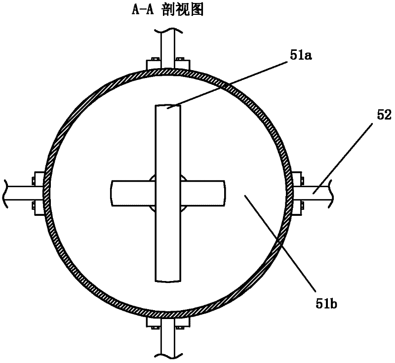 Resin sand processing system and work method thereof