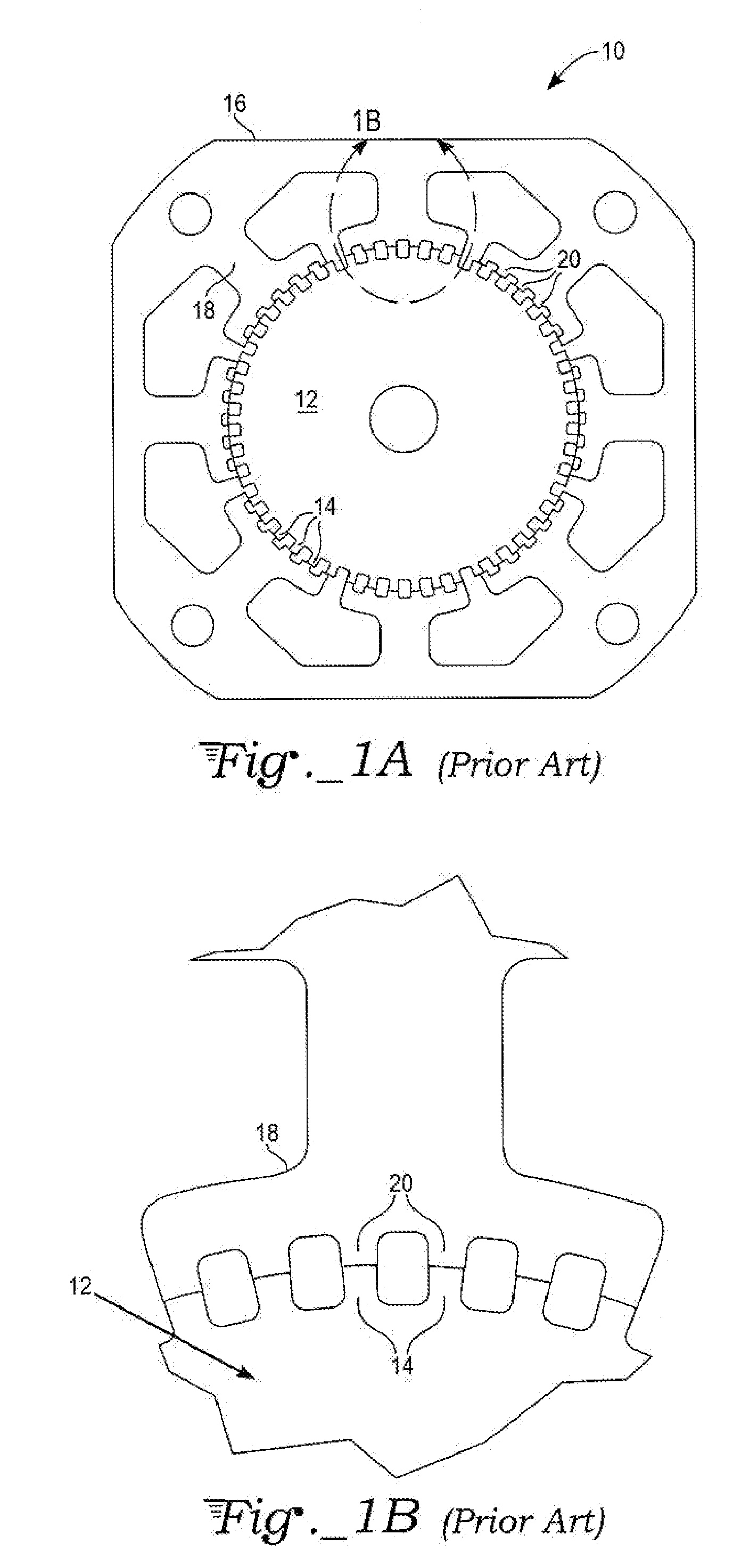 Accurate microstepping motor