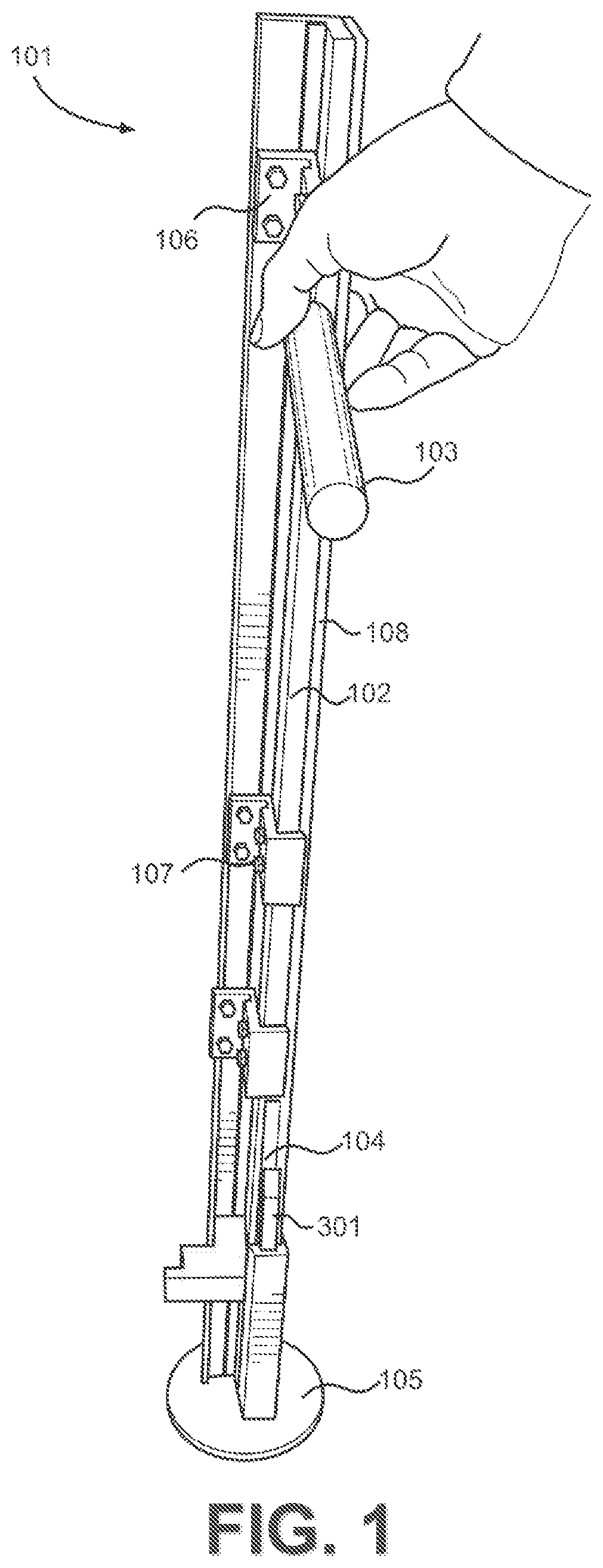 Stake implanting tool