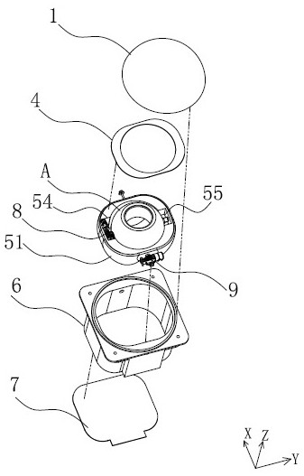 Optical driving device, imaging device and electronic equipment