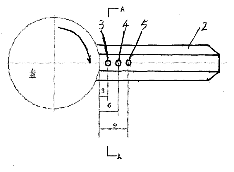 Regulation test method for friction temperature, and pin sample for the same