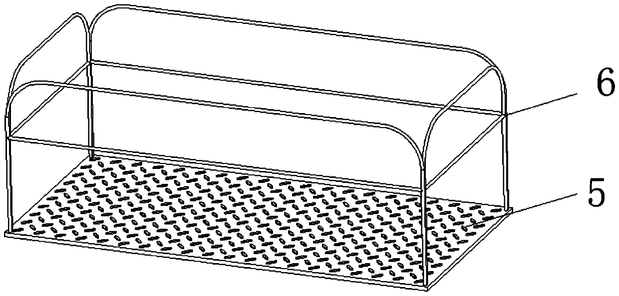 Lifting article storage and arrangement moving platform