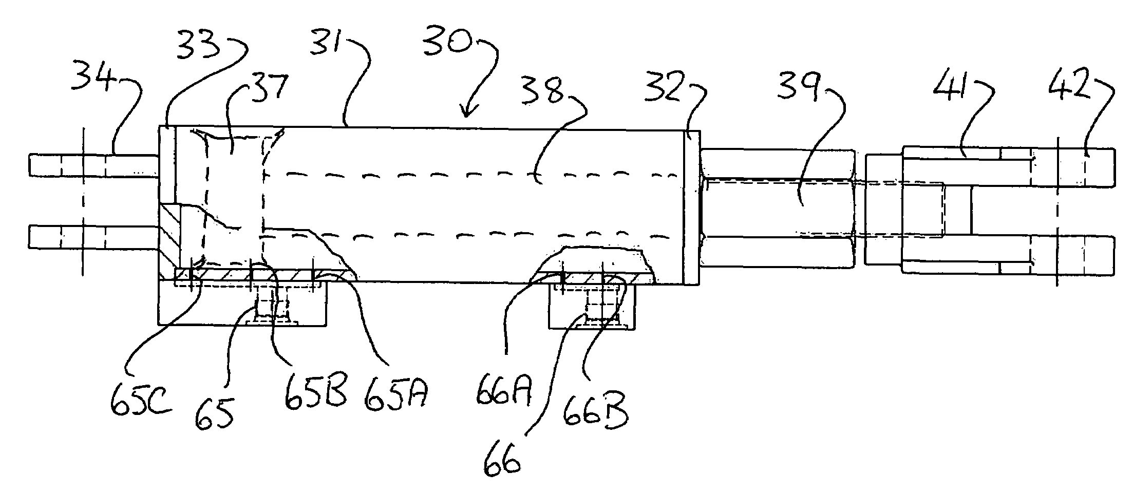 Adjustment of the hitch arm of a pull-type crop harvesting machine