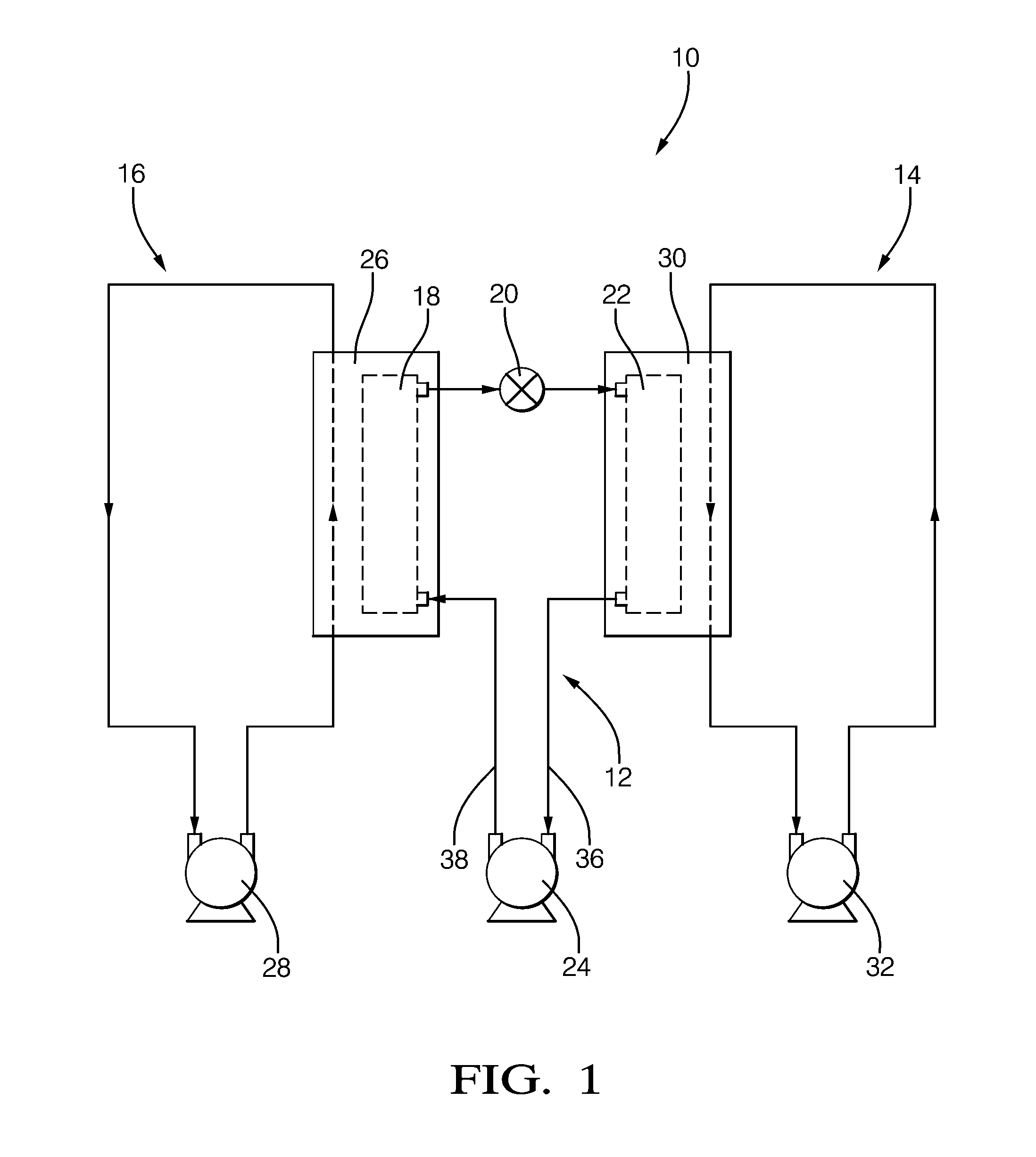 Plate-type heat pump air conditioner heat exchanger for a unitary heat pump air conditioner