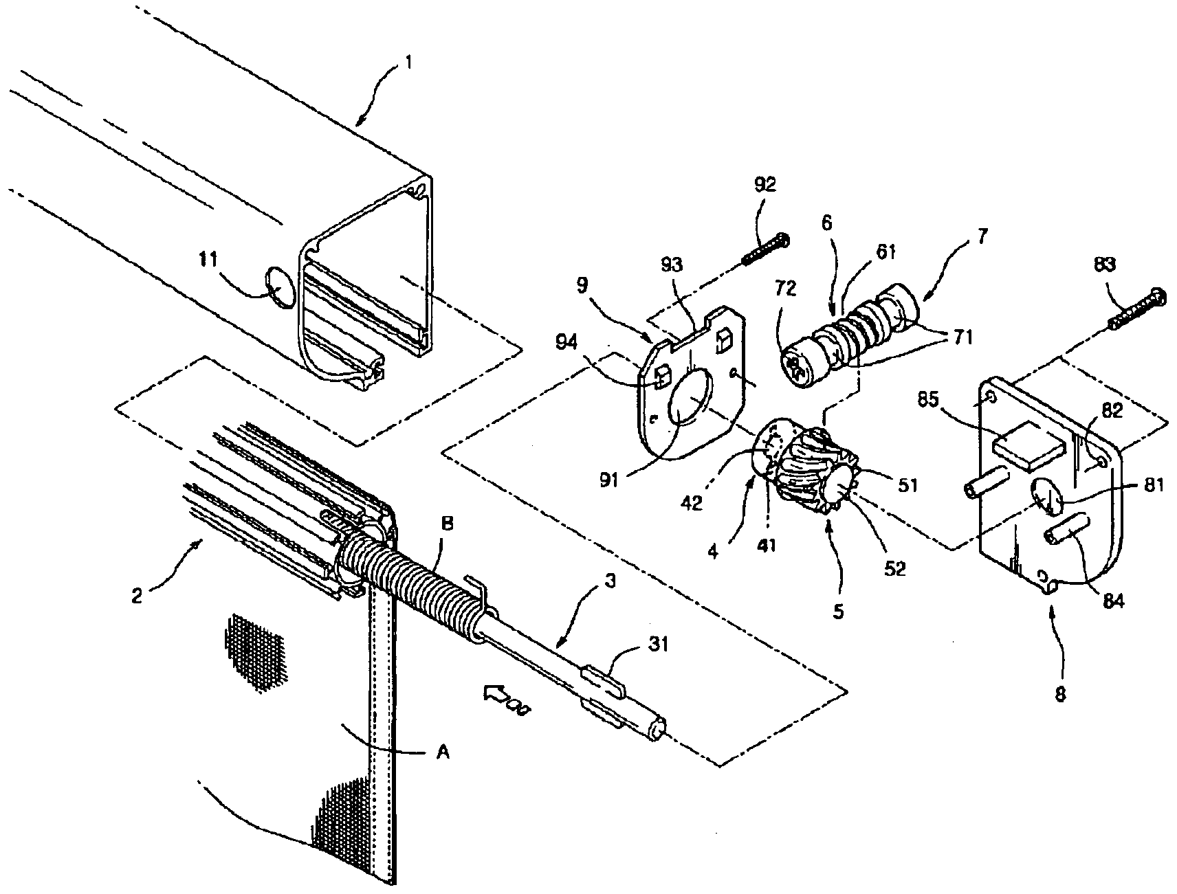 Device for Controlling Winding Speed of Winding Roll for Screen or Shade