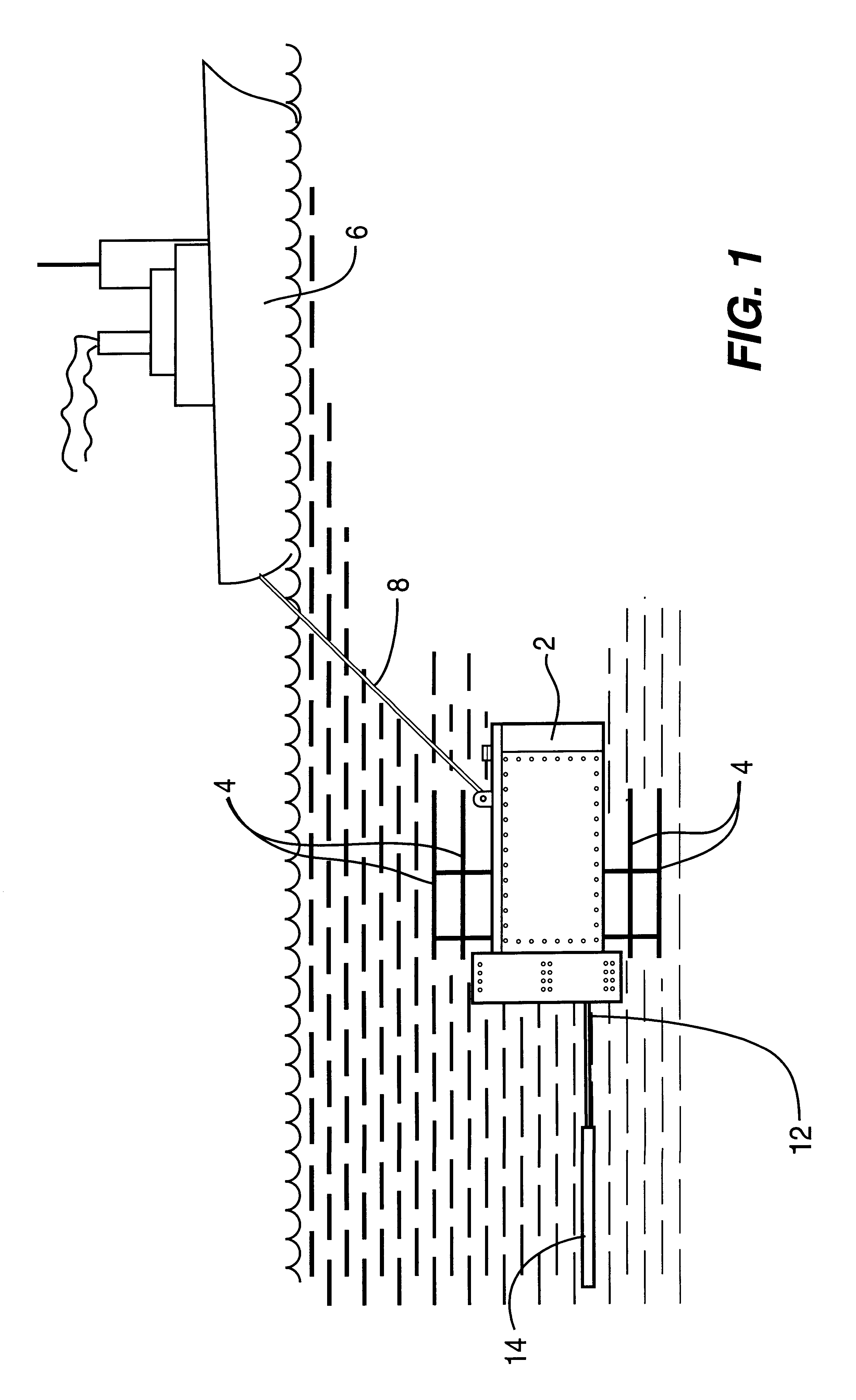 Place calibration of sonar receive array