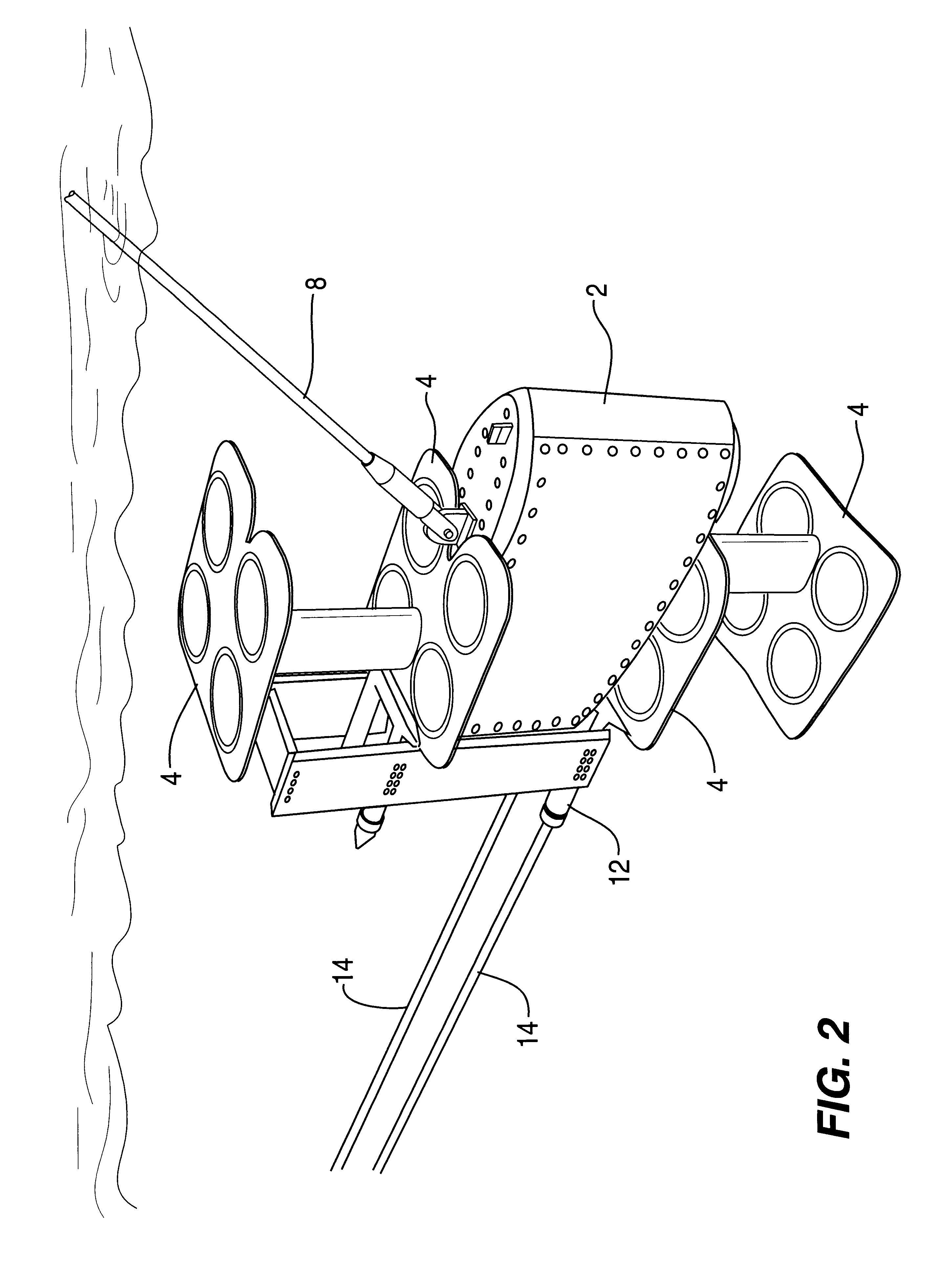 Place calibration of sonar receive array