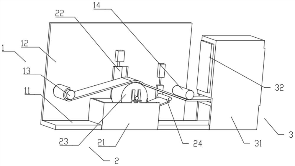 Production method, device and application of equipment invisible cloth