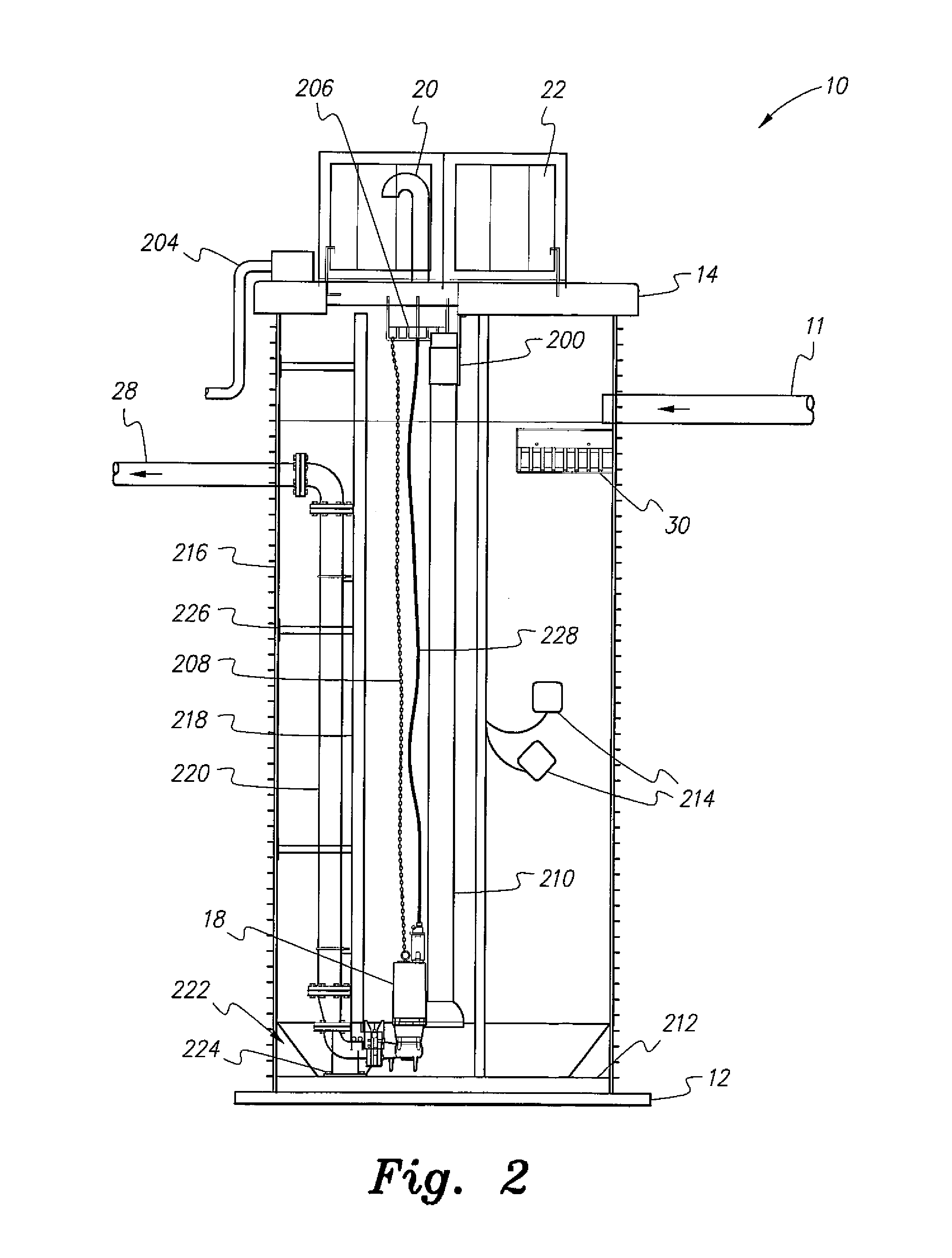 Portable steel-reinforced HDPE pump station