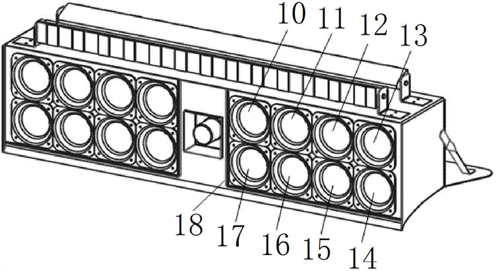 Special flexible multifunctional acoustic wave denial equipment for police car and a control method thereof