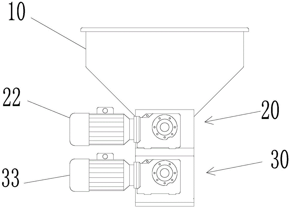 Chipping and breaking device