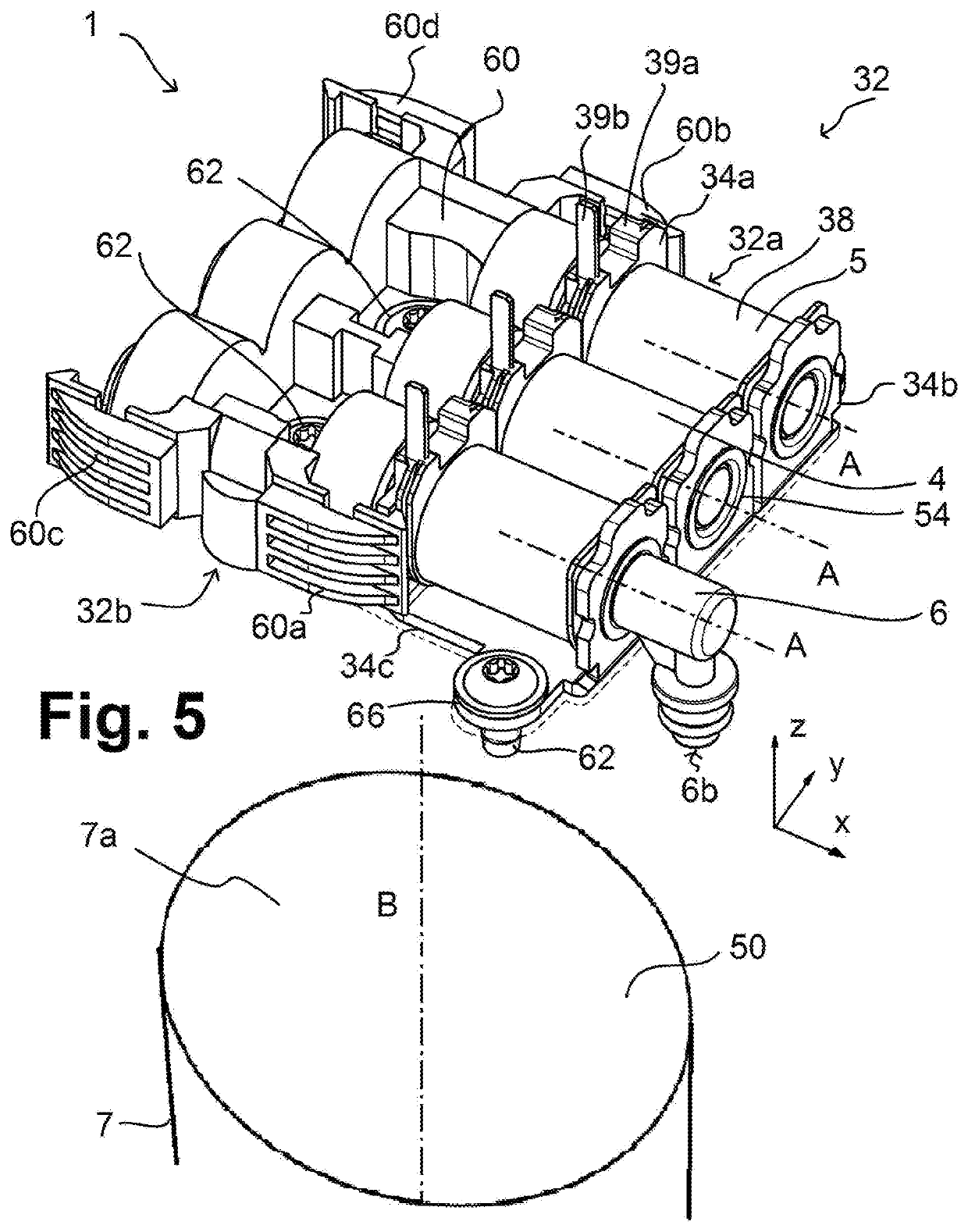 Pilot unit, actuator system and method for producing said system